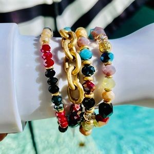 NWT Bohemian Stackable Bracelet